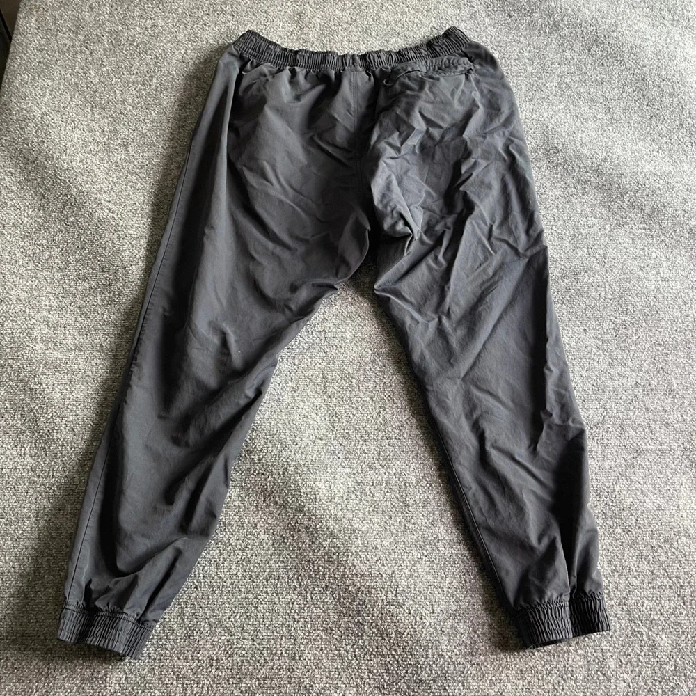 Nike Mens Sportswear Woven Jogger‎ Pants Black Embroidered Logo Size L
